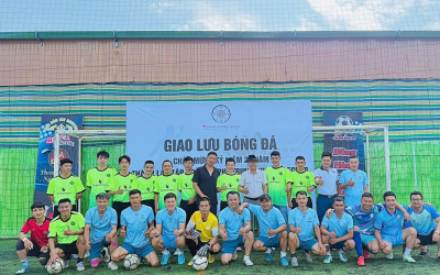 GIAO LƯU BÓNG ĐÁ: MỪNG KỸ NIỆM 29 NĂM THÀNH LẬP TẬP ĐOÀN TRUNG NGUYÊN LEGEND